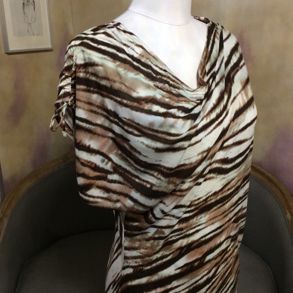NWOT tiger print dress by Seven7, size S - Picture 3 of 9